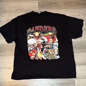Deion Sanders Vintage 90s Florida State Graphic T- Shirt Size 2XL Tee Shirt XXL
